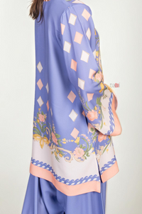 Modern Luxe Floral Kurta Pant Ensemble