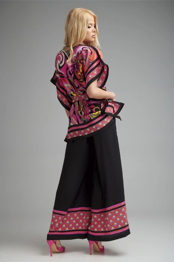 Pink & Black Co - Ord Set - Navvi.in