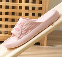 Pink Teddy Anti - slip Slippers - Navvi.in