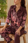 Printed Poly Linen Co - Ord Set - Navvi.in