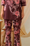 Printed Poly Linen Co - Ord Set - Navvi.in