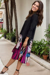 Printed Short Dress Available in 2 Colours - Navvi.in