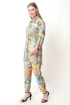 Pure Muslin Embellished Co - ord Set - Navvi.in