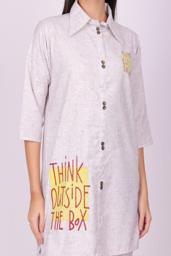 Quirky Slogan Co - ord Set - Navvi.in
