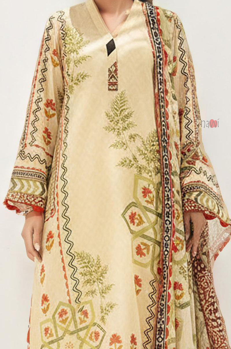 Premium Women’s Ethnic Printed Long Kurta Set with Lightweight Dupatta