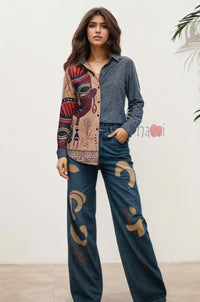 Tribal Élan Luxe Shirt - Navvi.in