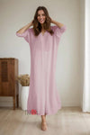 Relaxed V - Neck Co - ord set - Navvi.in
