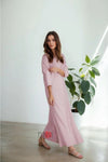 Relaxed V - Neck Co - ord set - Navvi.in