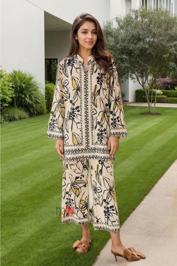 Riyaza Printed Co - ord Set - Navvi.in