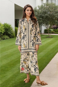 Riyaza Printed Co - ord Set - Navvi.in