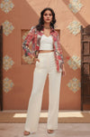 Vibrant Sun & Earth Tone Relaxed Fit Shirt