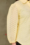 Sugar Bloom Schiffli Shirt