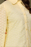 Sugar Bloom Schiffli Shirt