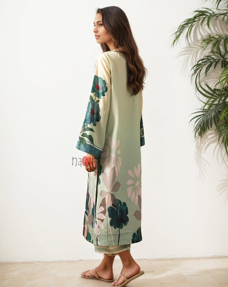 Sage Bloom Co - ord Set - Navvi.in