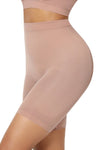 Seamless High - Waisted Shapewear Shorts - Navvi.in