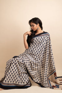 Streamlined Saree - Navvi.in