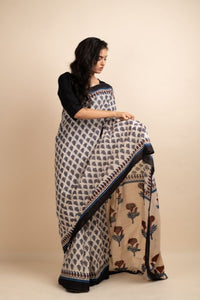 Streamlined Saree - Navvi.in