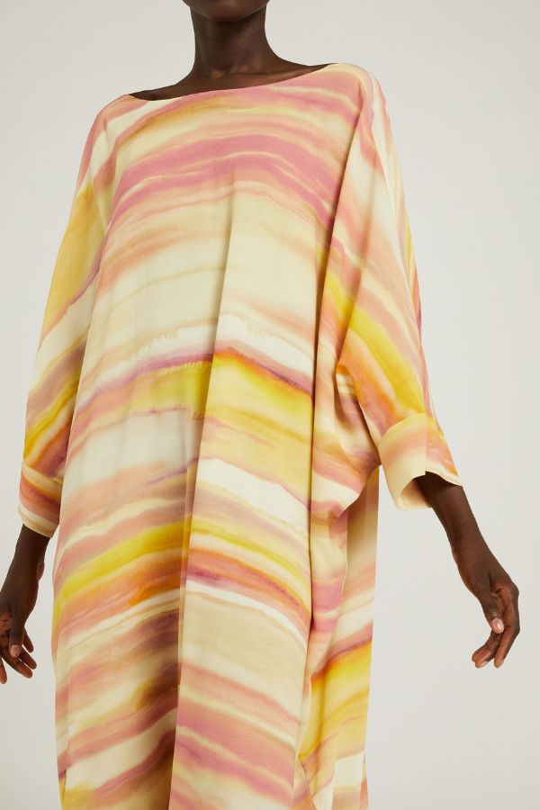 Sun Kissed Kaftan Dress - Navvi.in