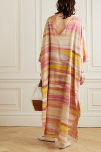 Sun Kissed Kaftan Dress - Navvi.in