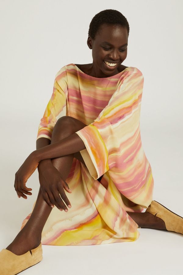 Sun Kissed Kaftan Dress - Navvi.in