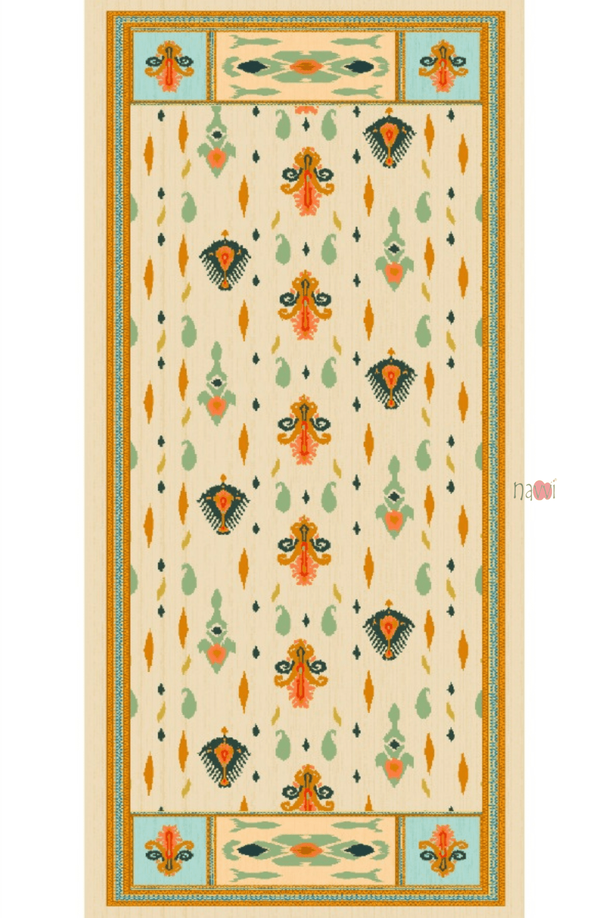 Sunkissed Boho Luxe Kurta Pant & Dupatta Set - Navvi.in