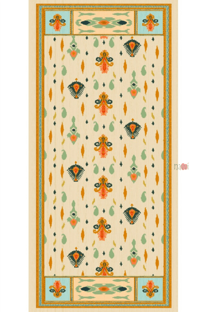 Sunkissed Boho Luxe Kurta Pant & Dupatta Set - Navvi.in