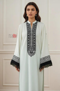 Embroidered Straight Kurta Set