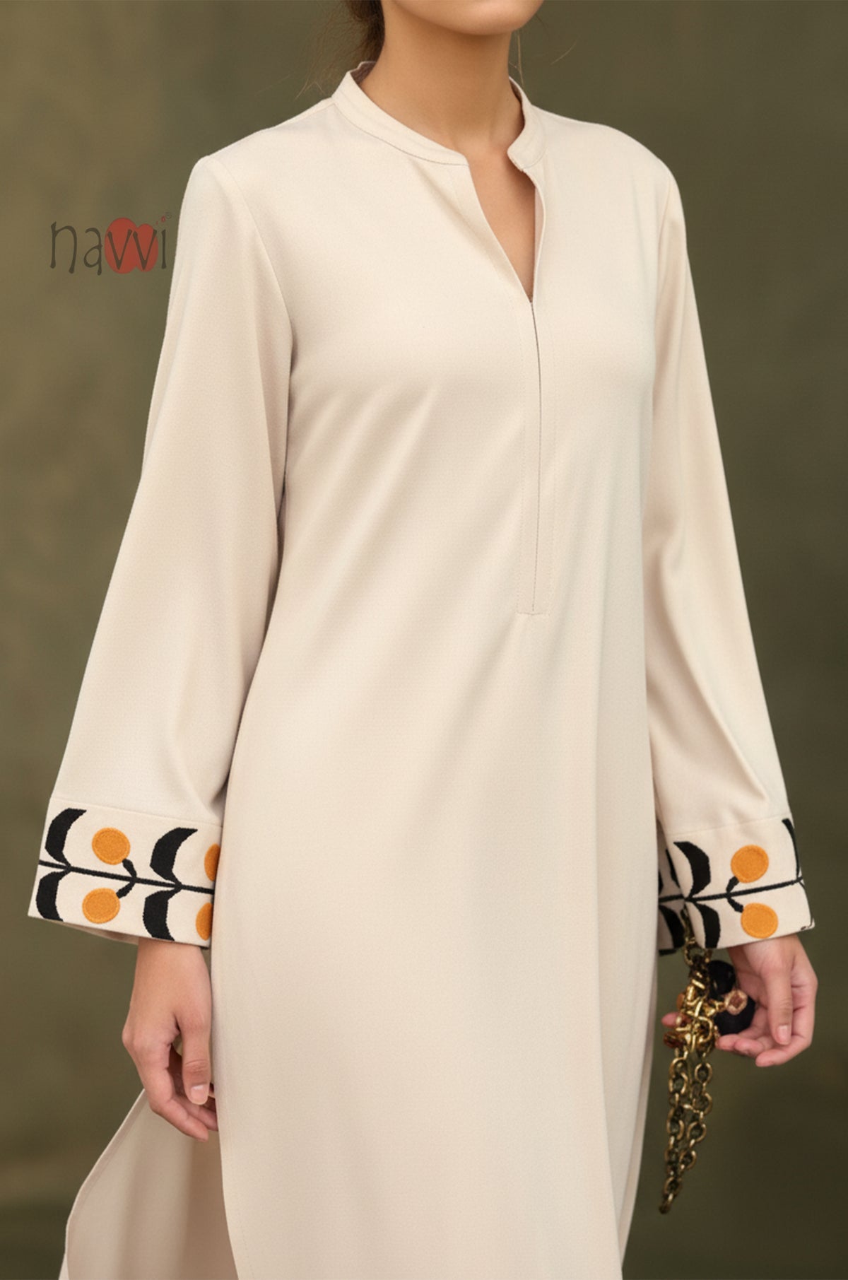 Floral Embroidered Kurta Set