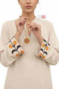 Floral Embroidered Kurta Set