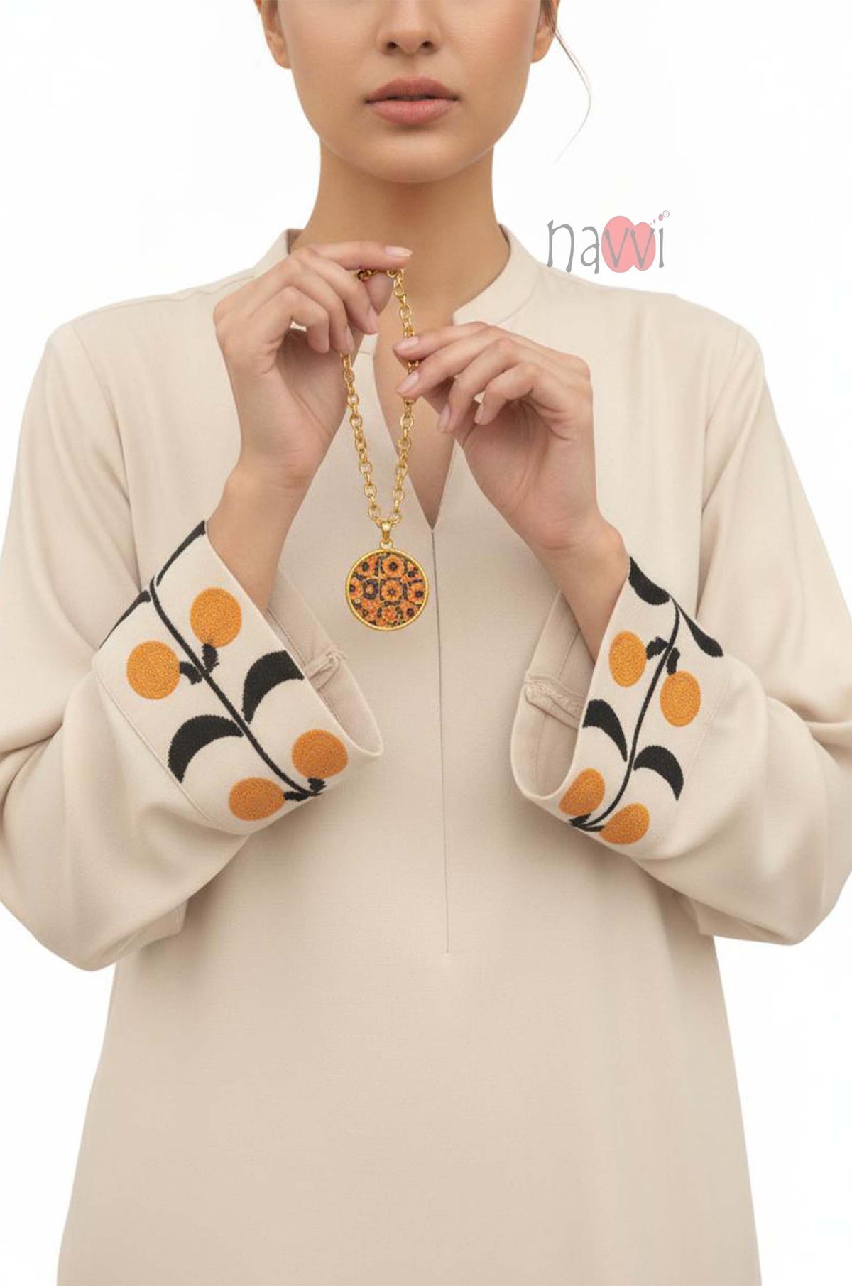 Floral Embroidered Kurta Set