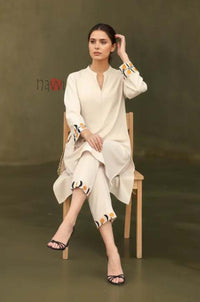 Floral Embroidered Kurta Set
