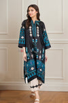 Elegant Black & Teal Ethnic Kurta Set for Women