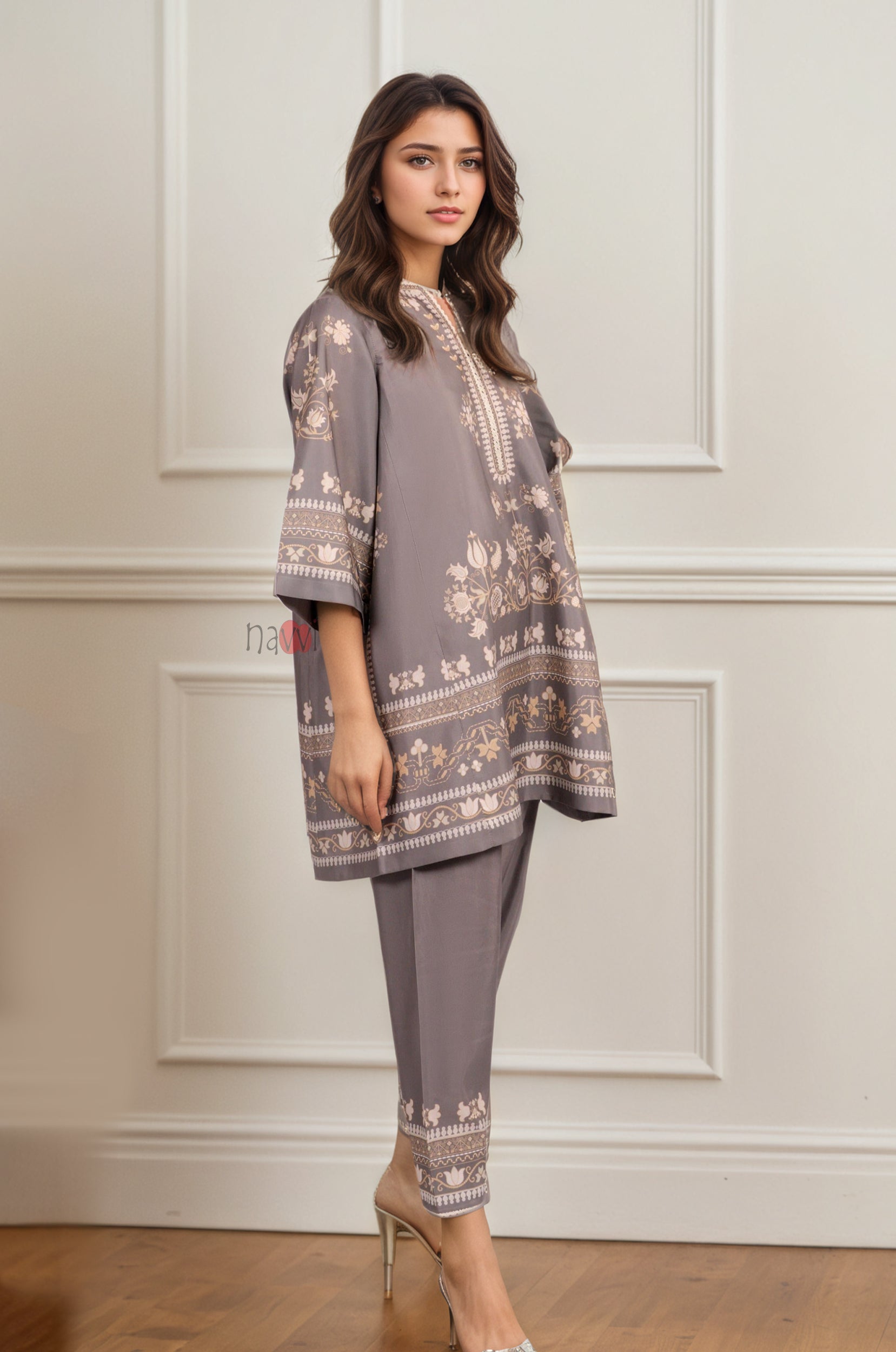 Designer Black Embroidered Occasion Wear (Dupatta Not included)