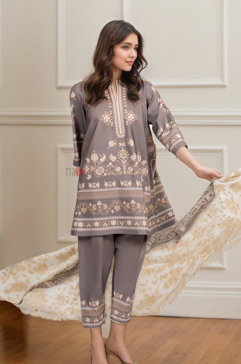 Designer Black Embroidered Occasion Wear (Dupatta Not included)