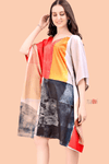 Tangy Tango Short Kaftan Dress - Navvi.in