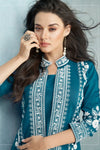 Tiffany Embroidered Co - ord Set - Navvi.in