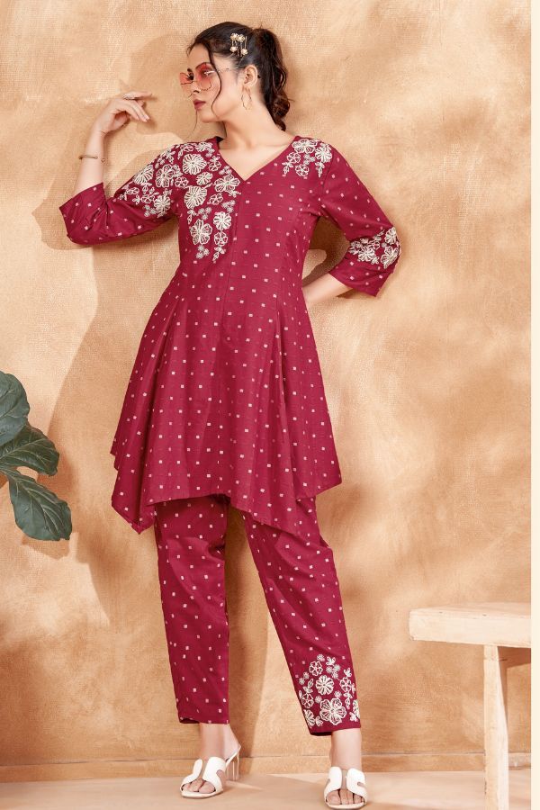 Timeless Kurta Co - ord Set - Navvi.in