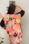 Floral Harmony Cape Shirt