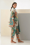 Tropical Muse - Printed Dreamscape Ensemble - Navvi.in