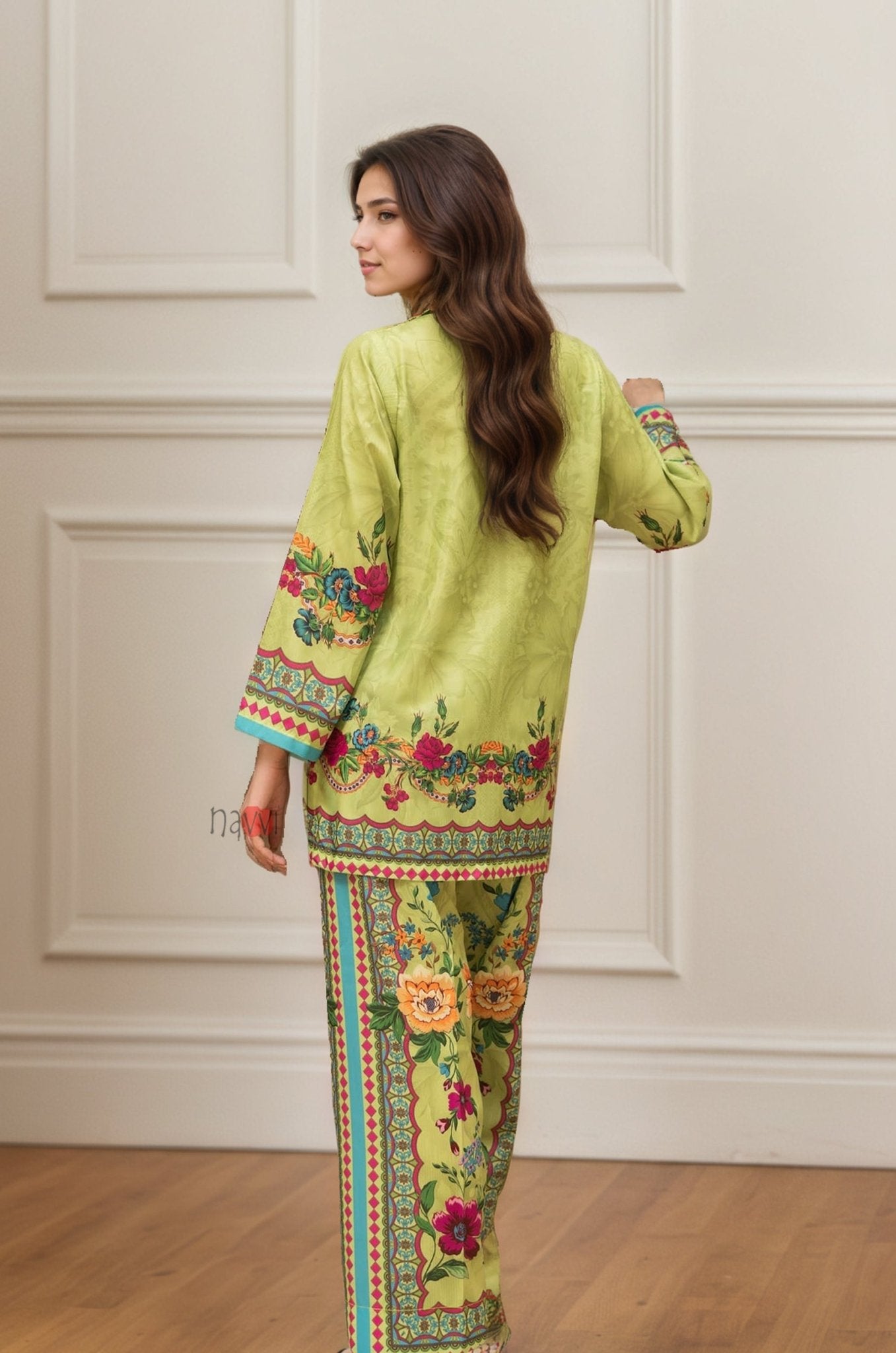 Tropical Wave Co - ord Set - Navvi.in