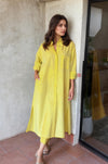 Minimal Chic Shirt Dress with Pants