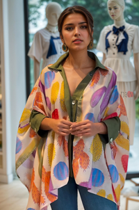 Creative Abstract Print Everyday Shirt - Navvi.in