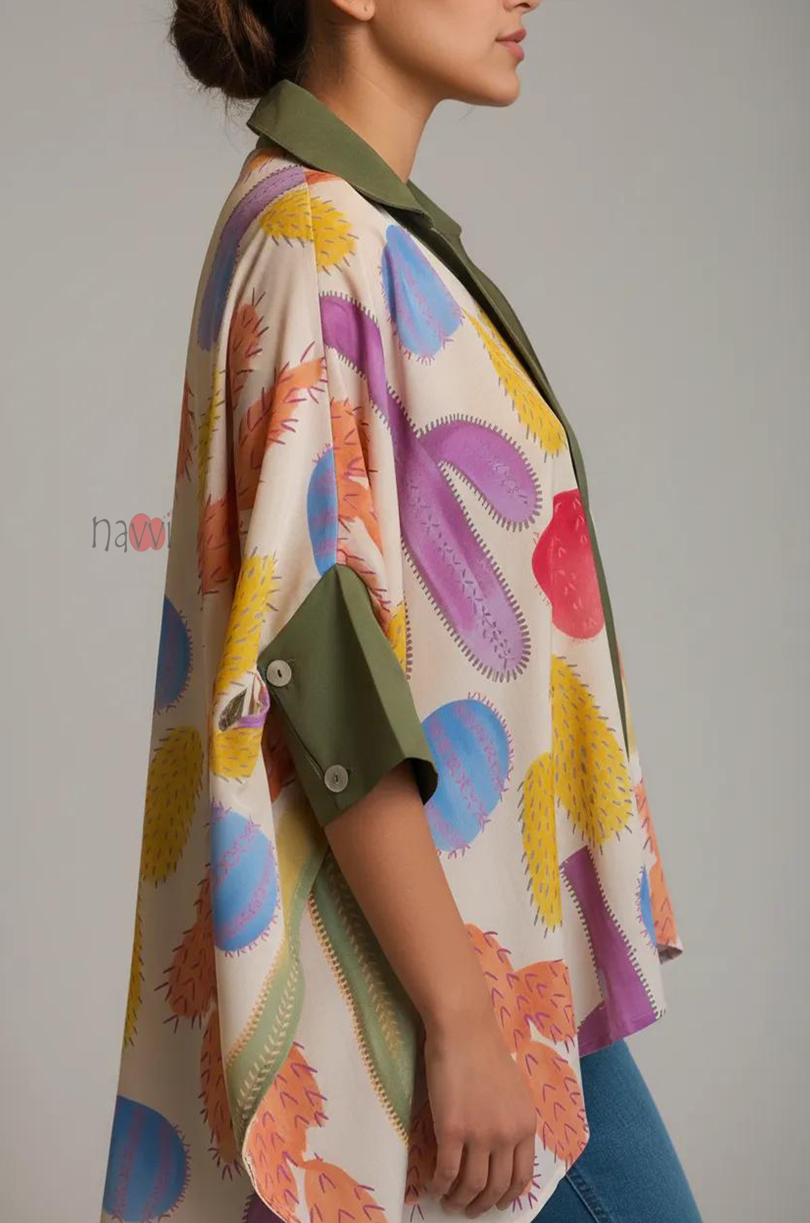 Creative Abstract Print Everyday Shirt - Navvi.in