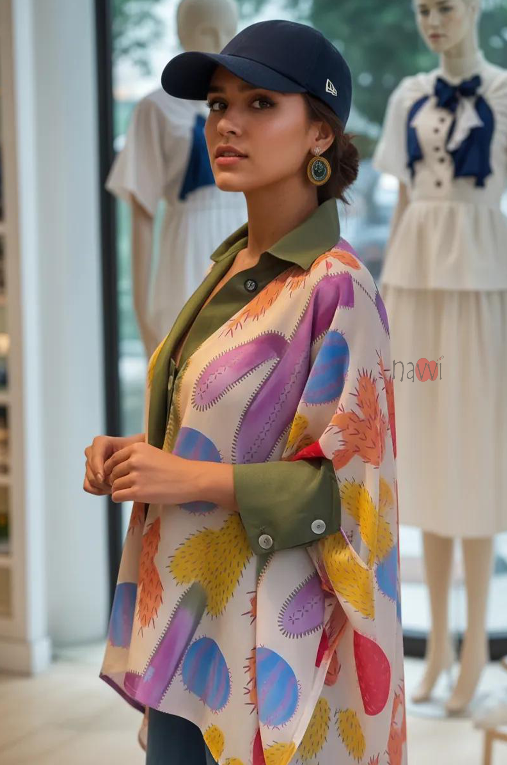 Creative Abstract Print Everyday Shirt - Navvi.in