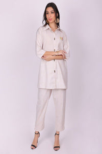 Vacation Printed Co - Ord Set - Navvi.in