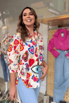 Viral Heart Evil Eye Shirt - Navvi.in