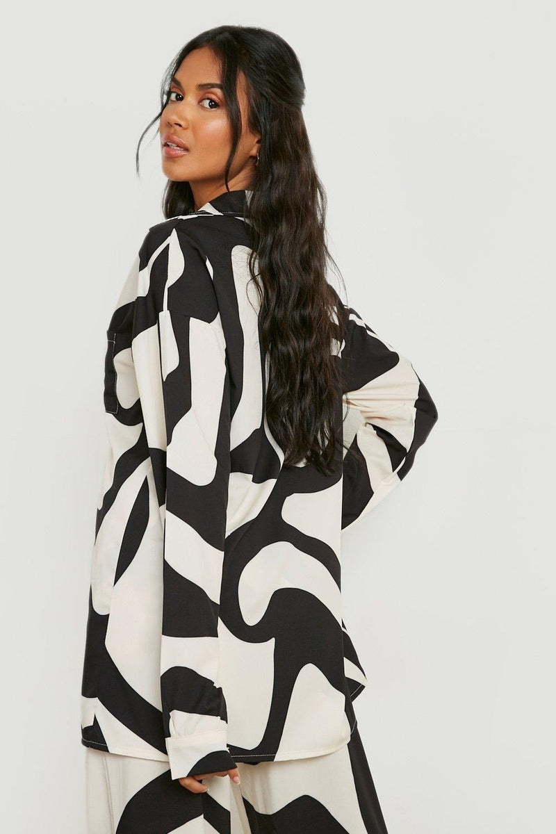 White Filament Co - ord Set - Navvi.in
