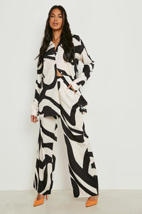 White Filament Co - ord Set - Navvi.in