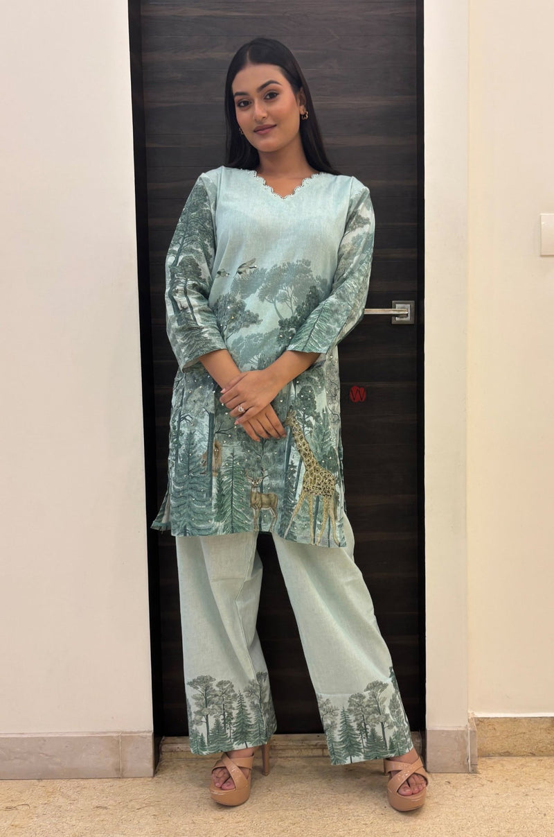Wild Safari Co - ord Set - Navvi.in