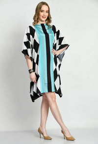 Wonderland Short Kaftan Dress - Navvi.in